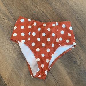 Target Polka-Dot bathing suit bottoms